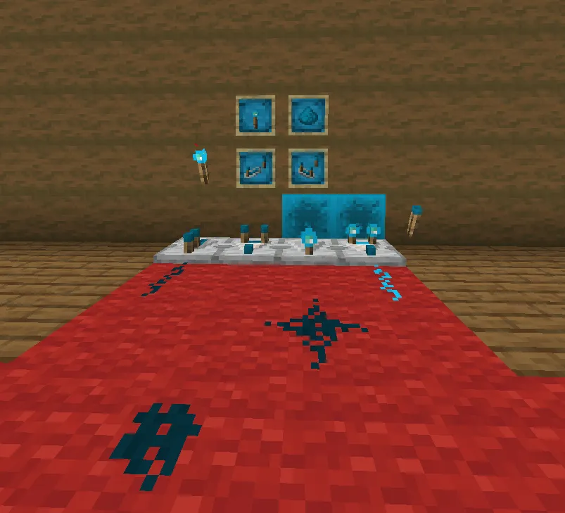 Poptartmario's Blue Resource Pack, Текстуры, Minecraft