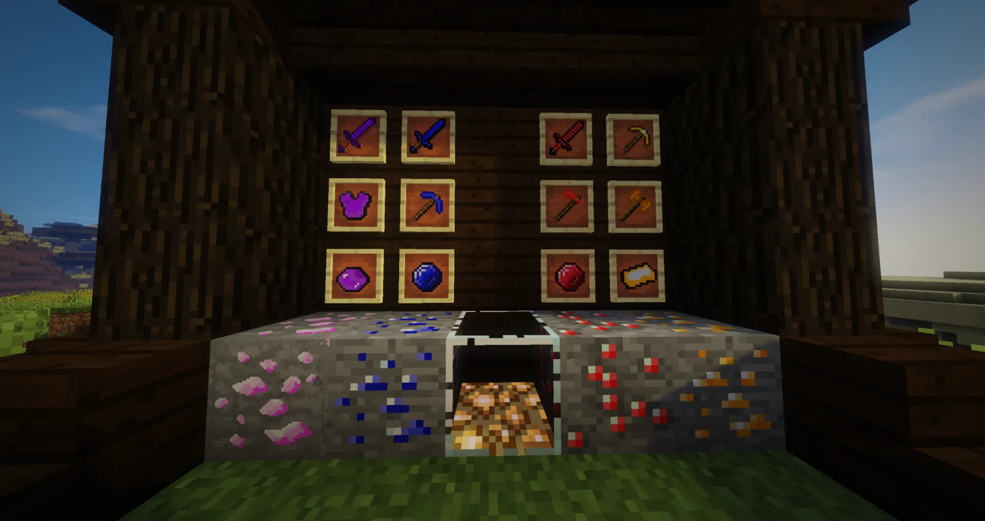 FlowCurating, Моды, Minecraft