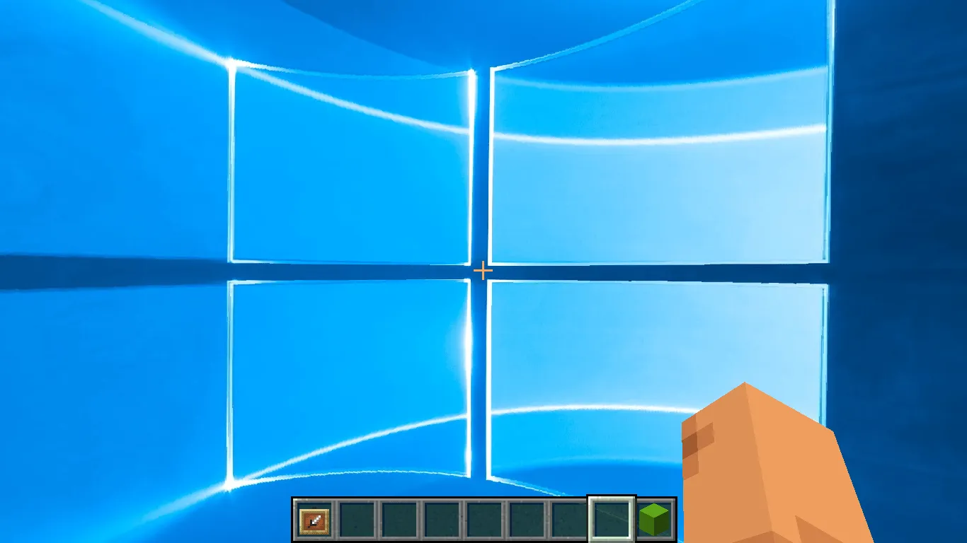 Windows 10 sky — скриншот 2 (Текстуры, Minecraft)