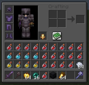 dark interface mode — скриншот 5 (Текстуры, Minecraft)