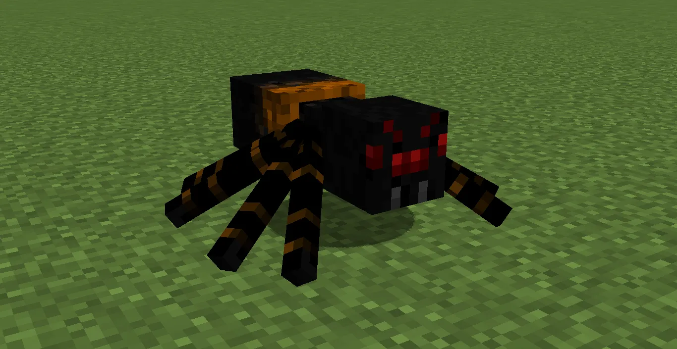 Seba's Tameable Spiders Mod (STS Mod) — скриншот 2 (Моды, Minecraft)