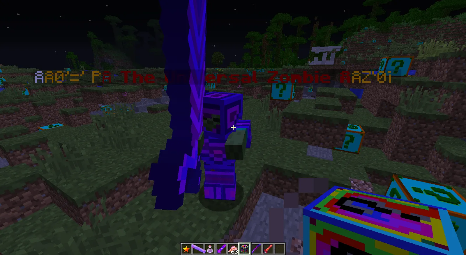 Multiversal Lucky Block, Кастомизации, Minecraft