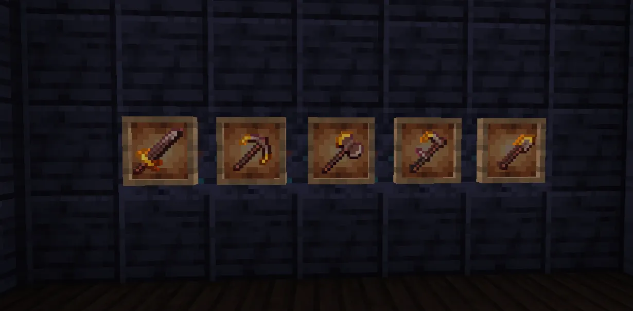 Better Netherite Plus, Текстуры, Minecraft