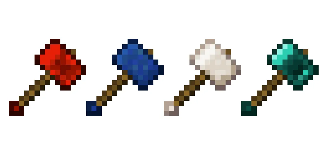 Easy Hammers Vanilla Textures, Текстуры, Minecraft