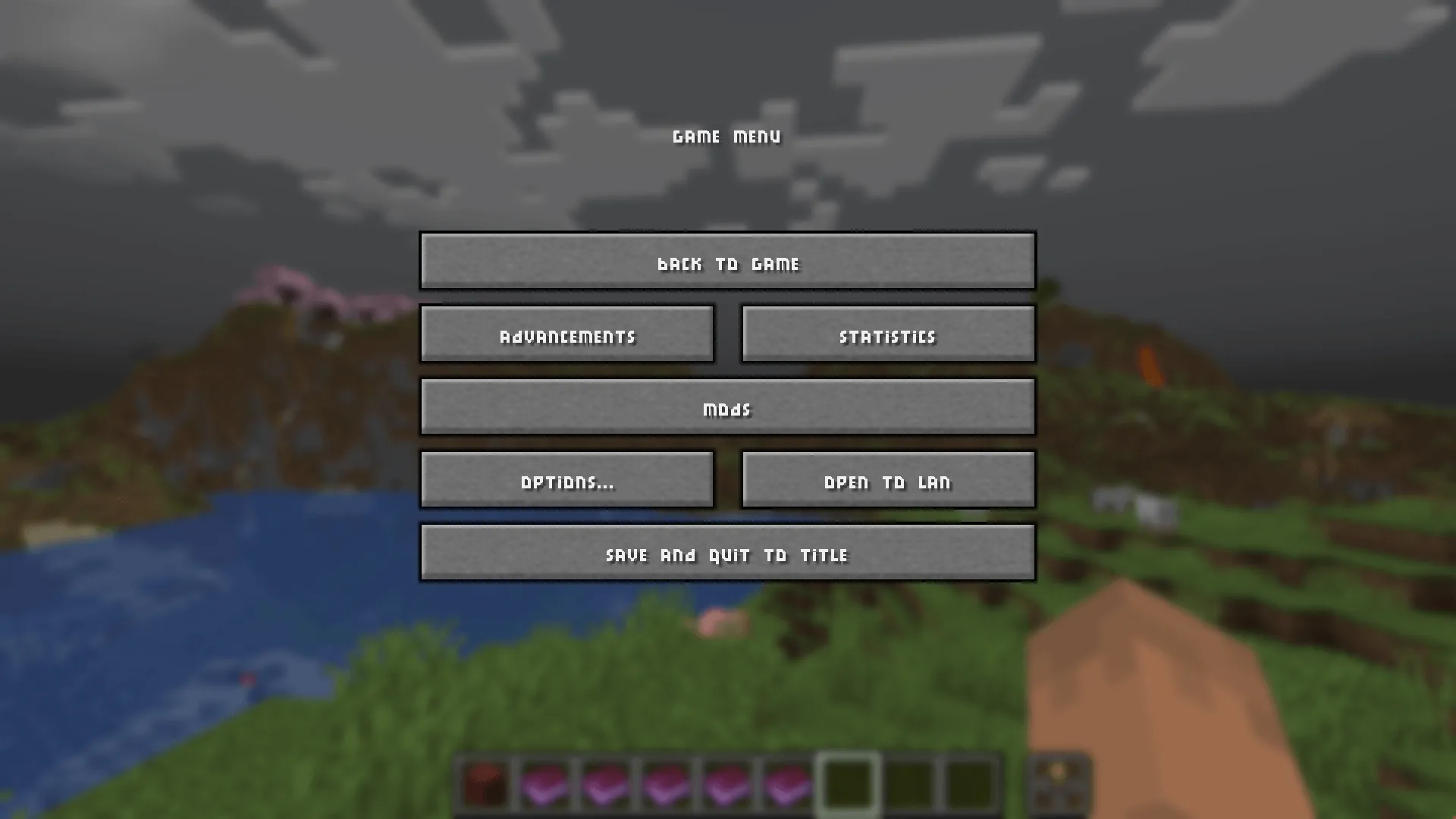 Tiny Bold Font (TBF) — скриншот 1 (Текстуры, Minecraft)