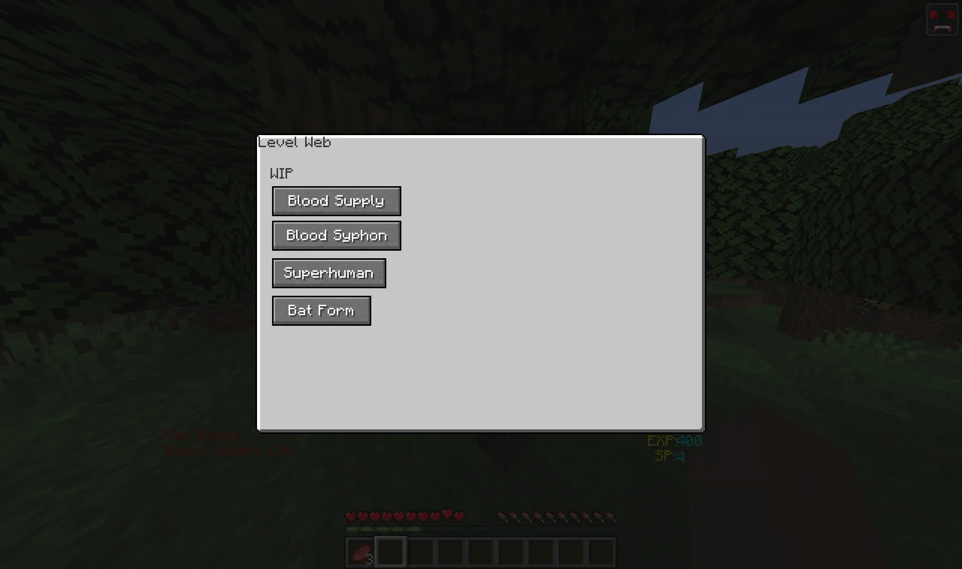 DS Nocturne, Моды, Minecraft