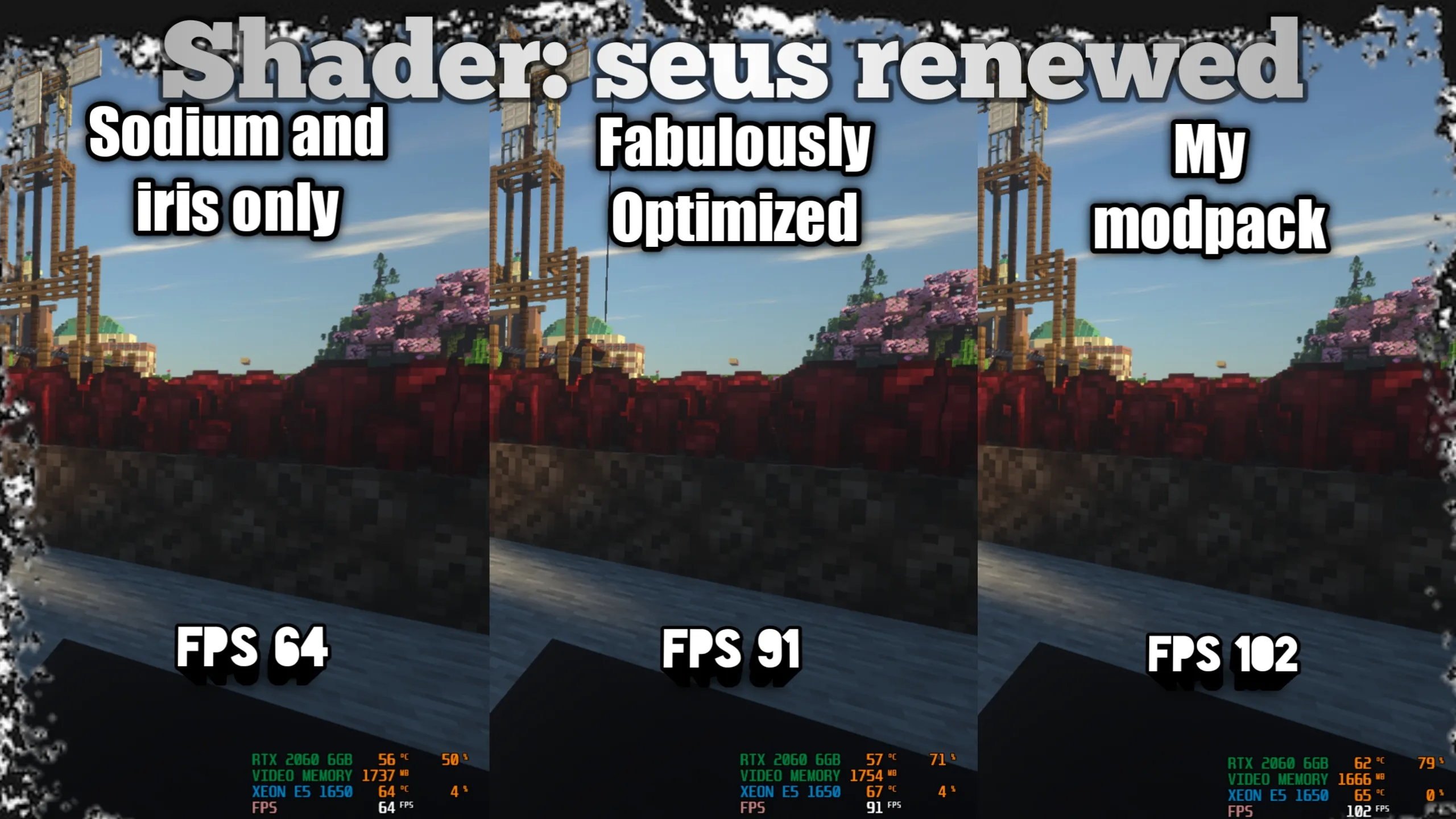 MAX FPS: Optimized — скриншот 6 (Модпаки, Minecraft)