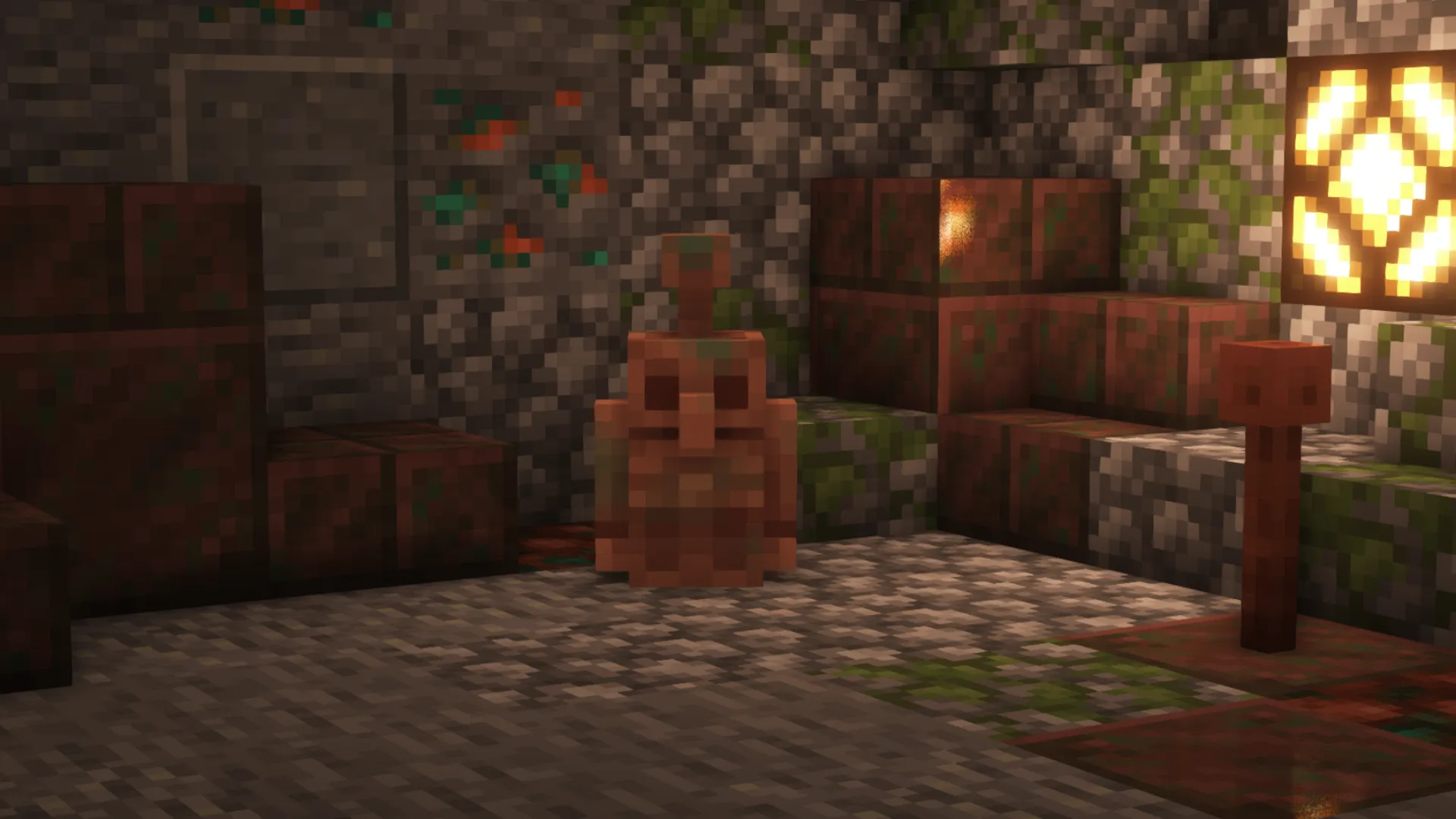 The Copper Golem (Origin Realms) — скриншот 1 (Текстуры, Minecraft)