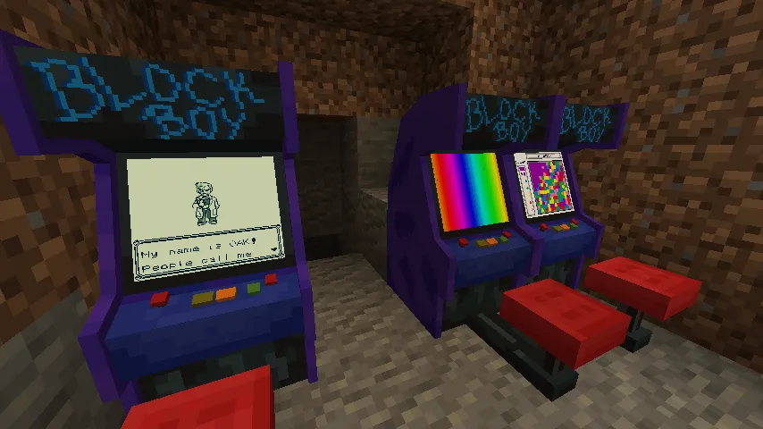 BlockBoy Arcade, Моды, Minecraft