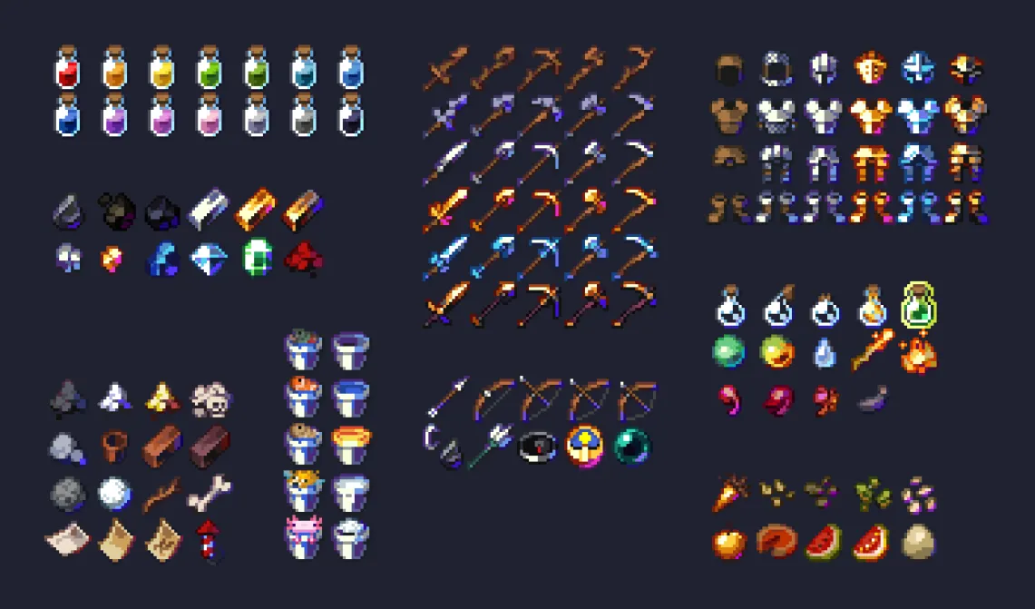 Naom's item pack — скриншот 1 (Текстуры, Minecraft)