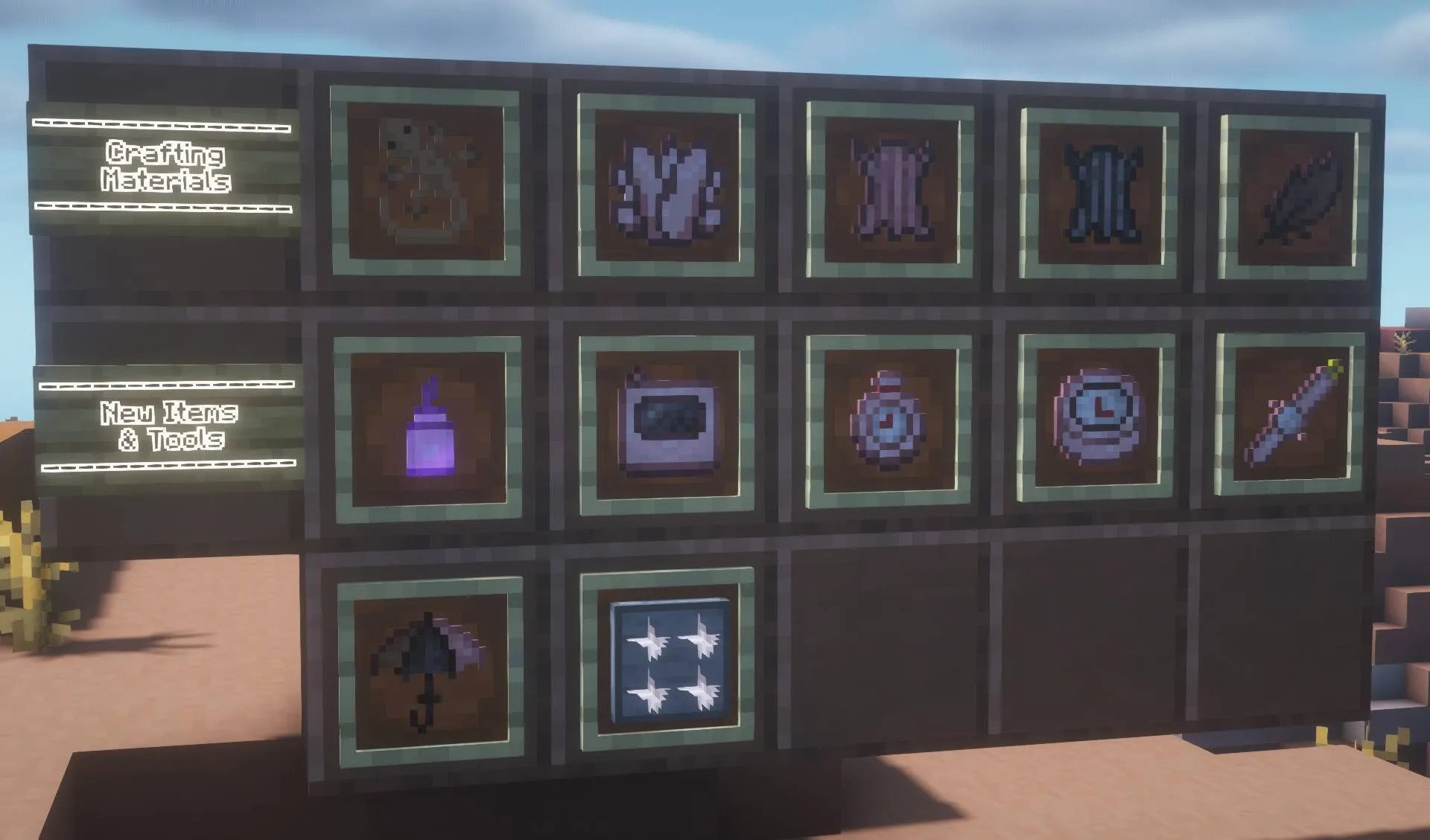 Coz's Better Badlands, Моды, Minecraft