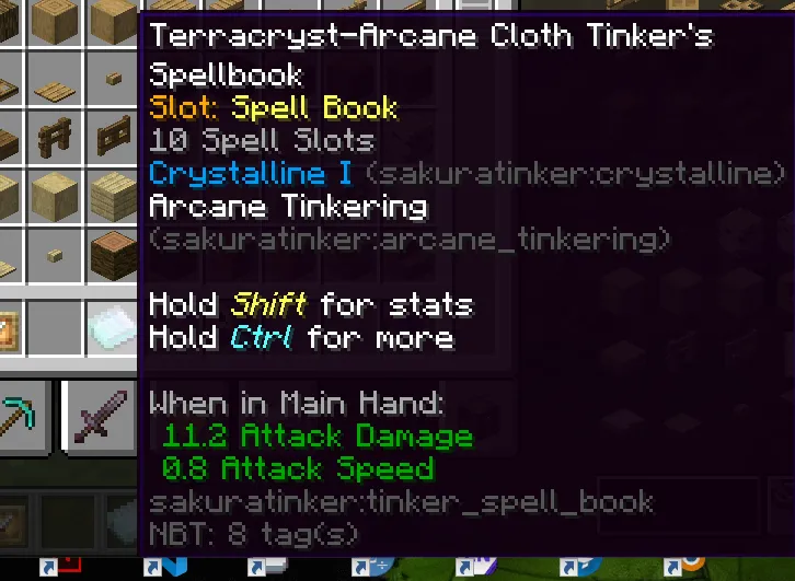 Sakura Tinker, Моды, Minecraft