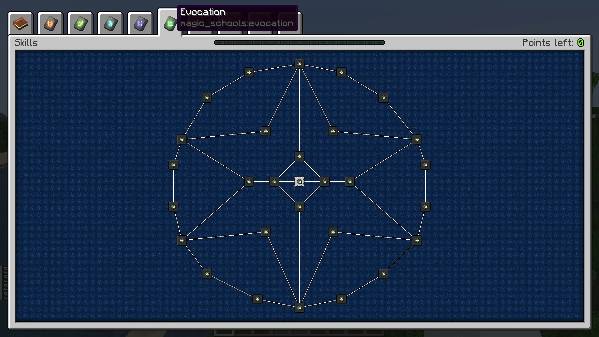 Magic Schools Skill trees: Addon for Iron's Spells 'n Spellbooks Unofficial Skill Tree — скриншот 5 (Моды, Minecraft)