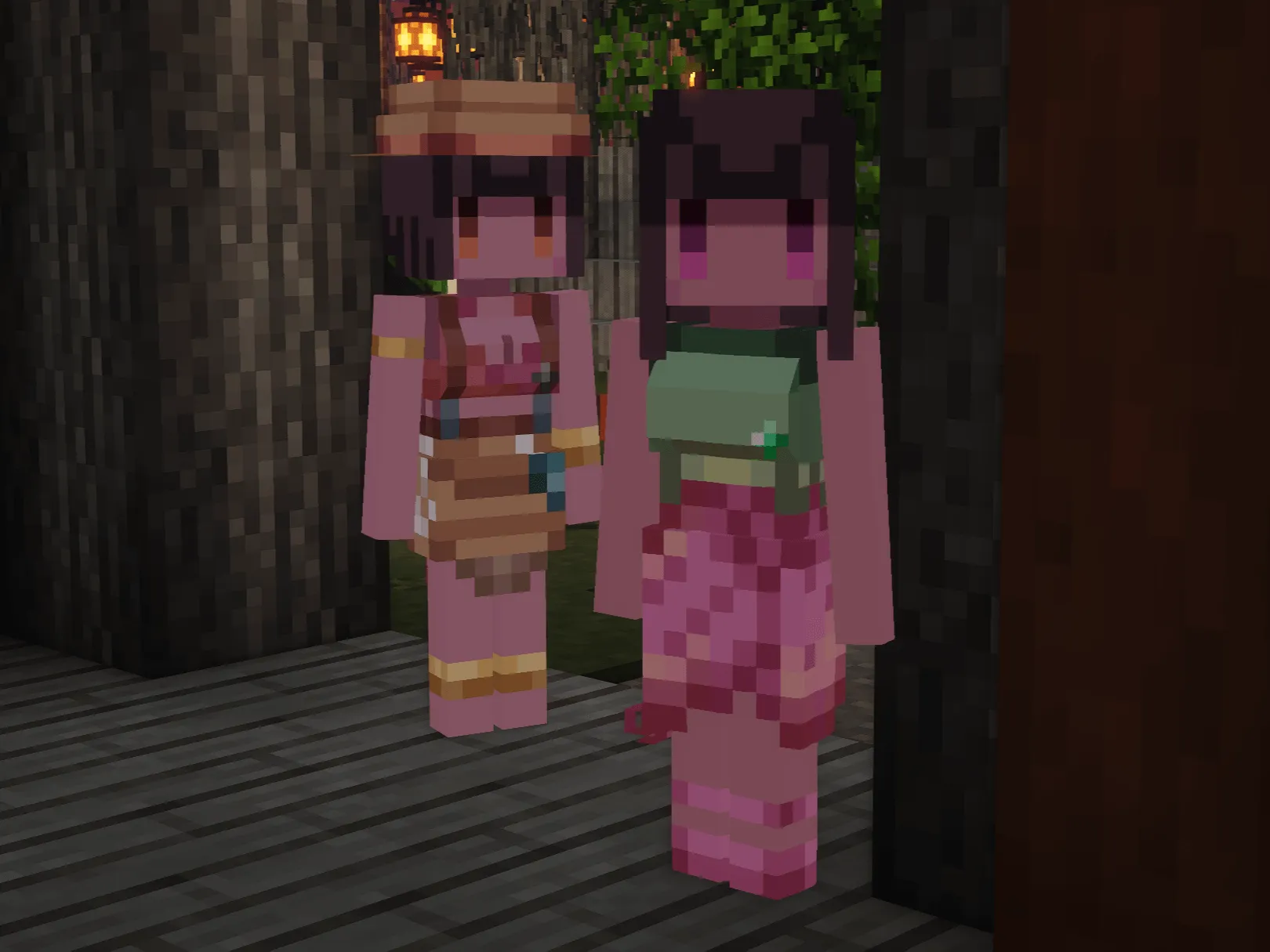Melody's Cute Girl Villagers — скриншот 6 (Текстуры, Minecraft)