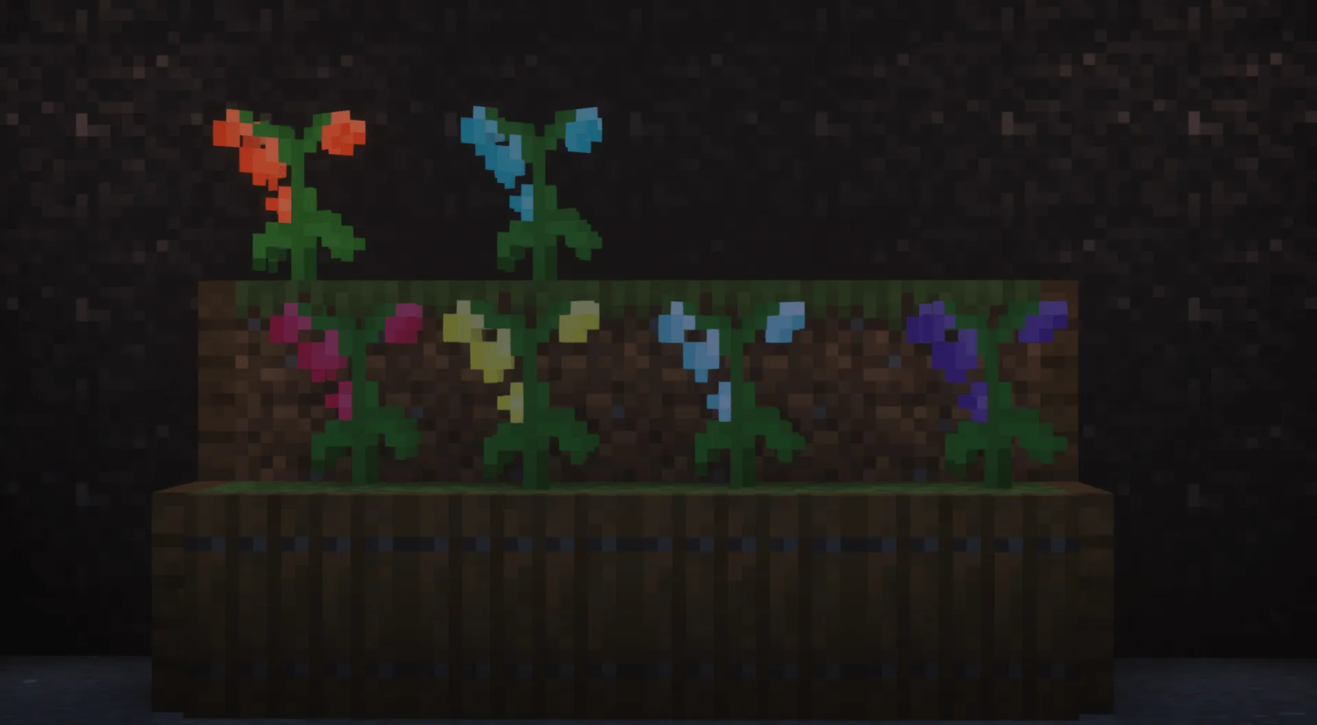 Hue Blooms (More Flowers), Моды, Minecraft