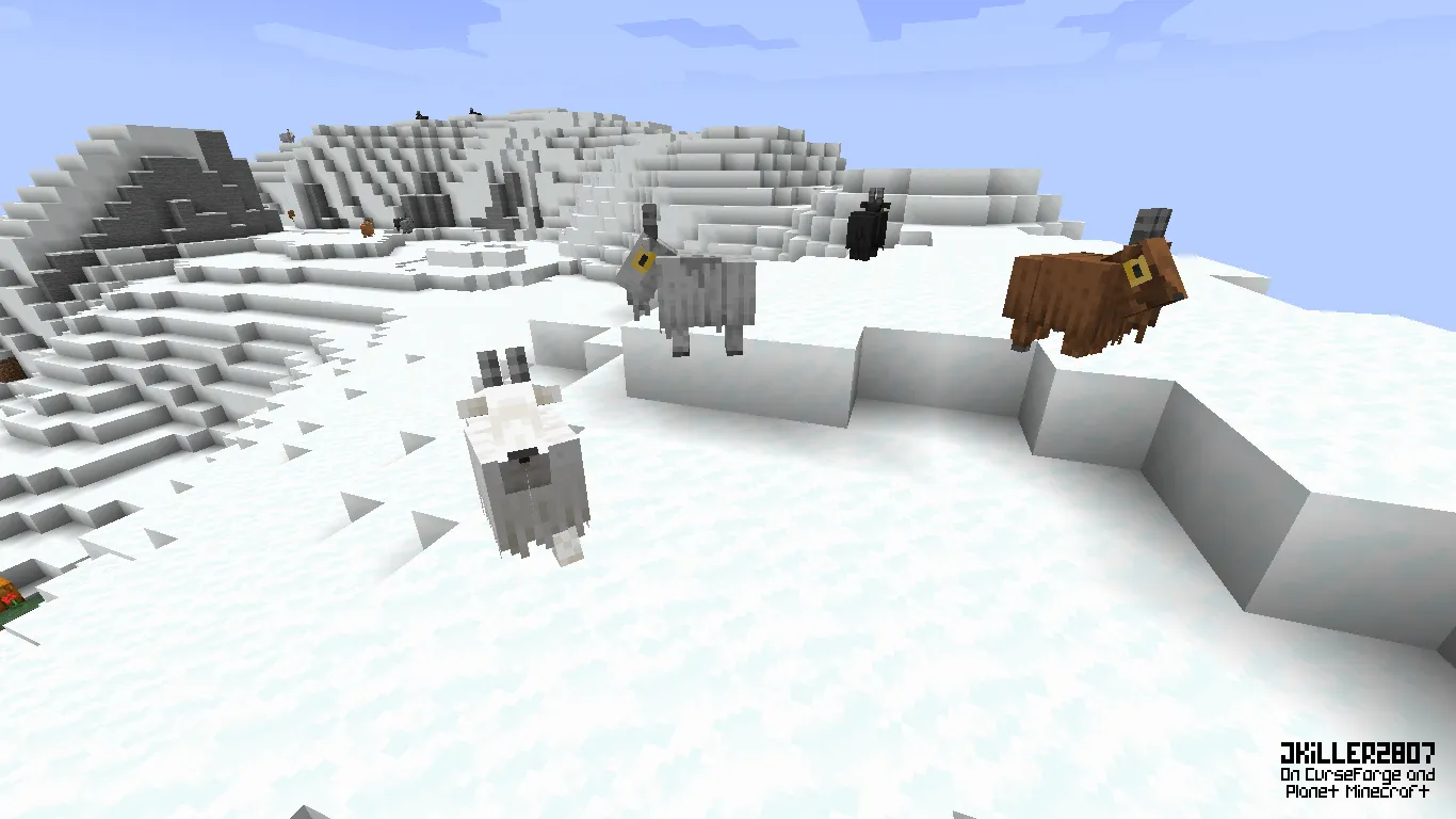 Oh my Goats, Текстуры, Minecraft