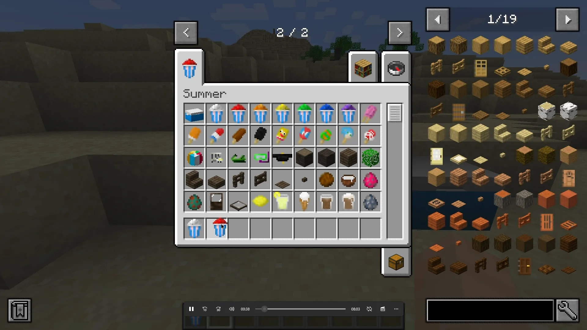 Summer Vibes, Моды, Minecraft