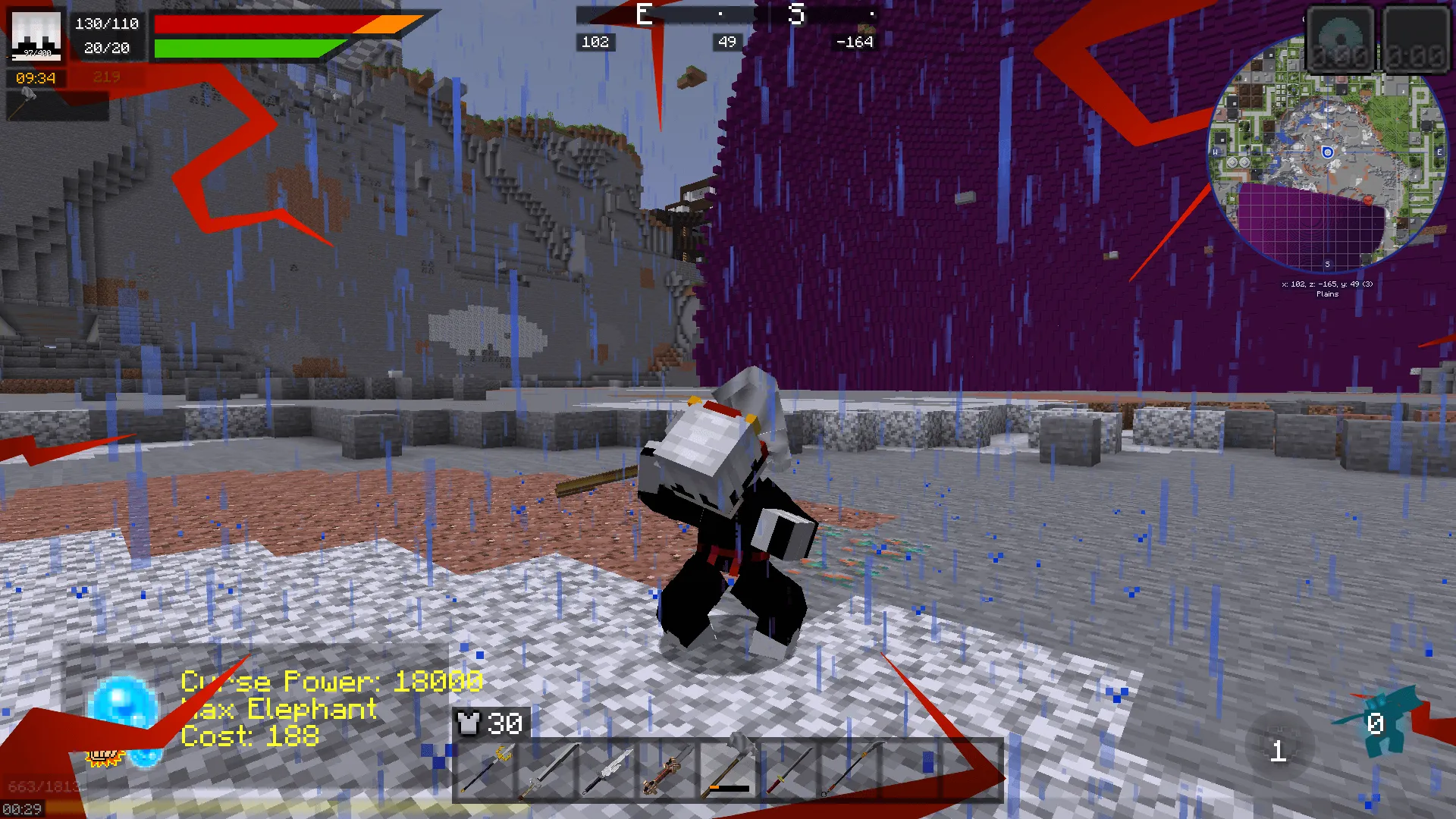 JEREPrince11's Jujutsu Kaisen — скриншот 8 (Модпаки, Minecraft)