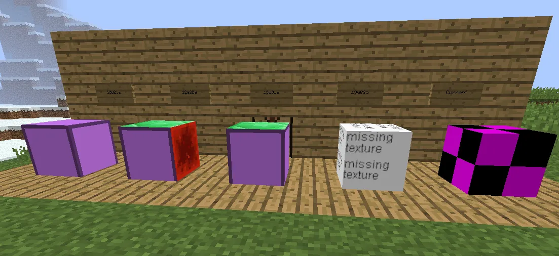 Missing Texture Block Mod, Моды, Minecraft
