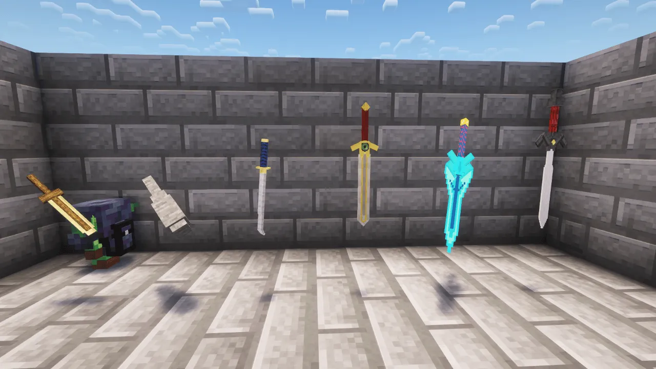 Cludos Model Pack, Текстуры, Minecraft