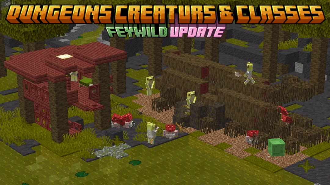 Dungeons, Creatures and Classes (DnD), Моды, Minecraft