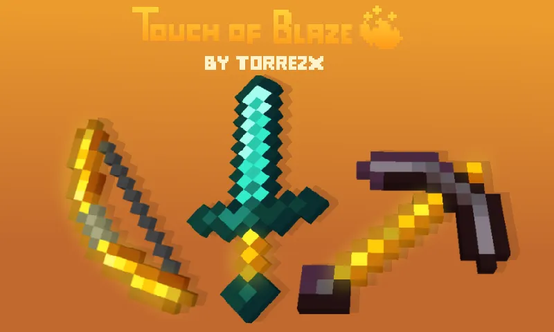 Torrezx-Touch of Blaze — скриншот 2 (Текстуры, Minecraft)