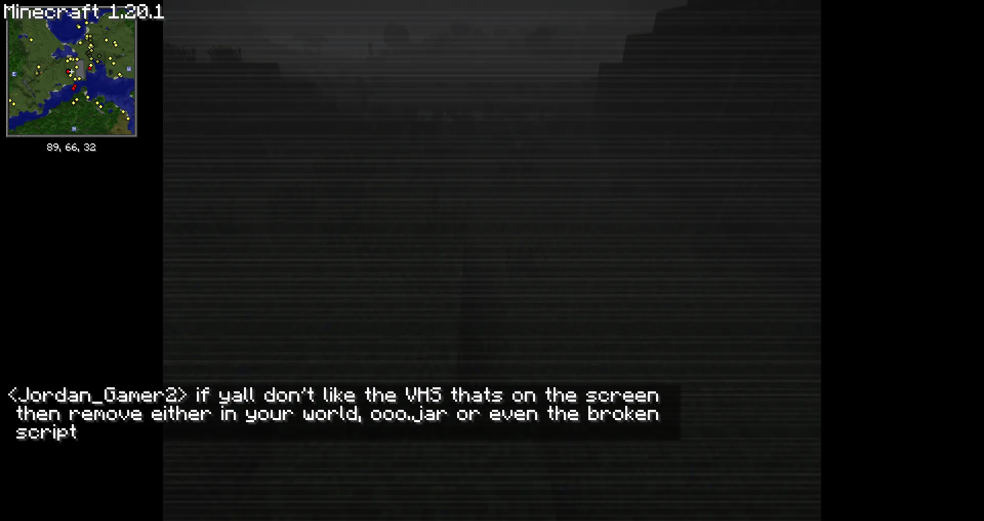 VHS Horror Experience (Returned), Модпаки, Minecraft