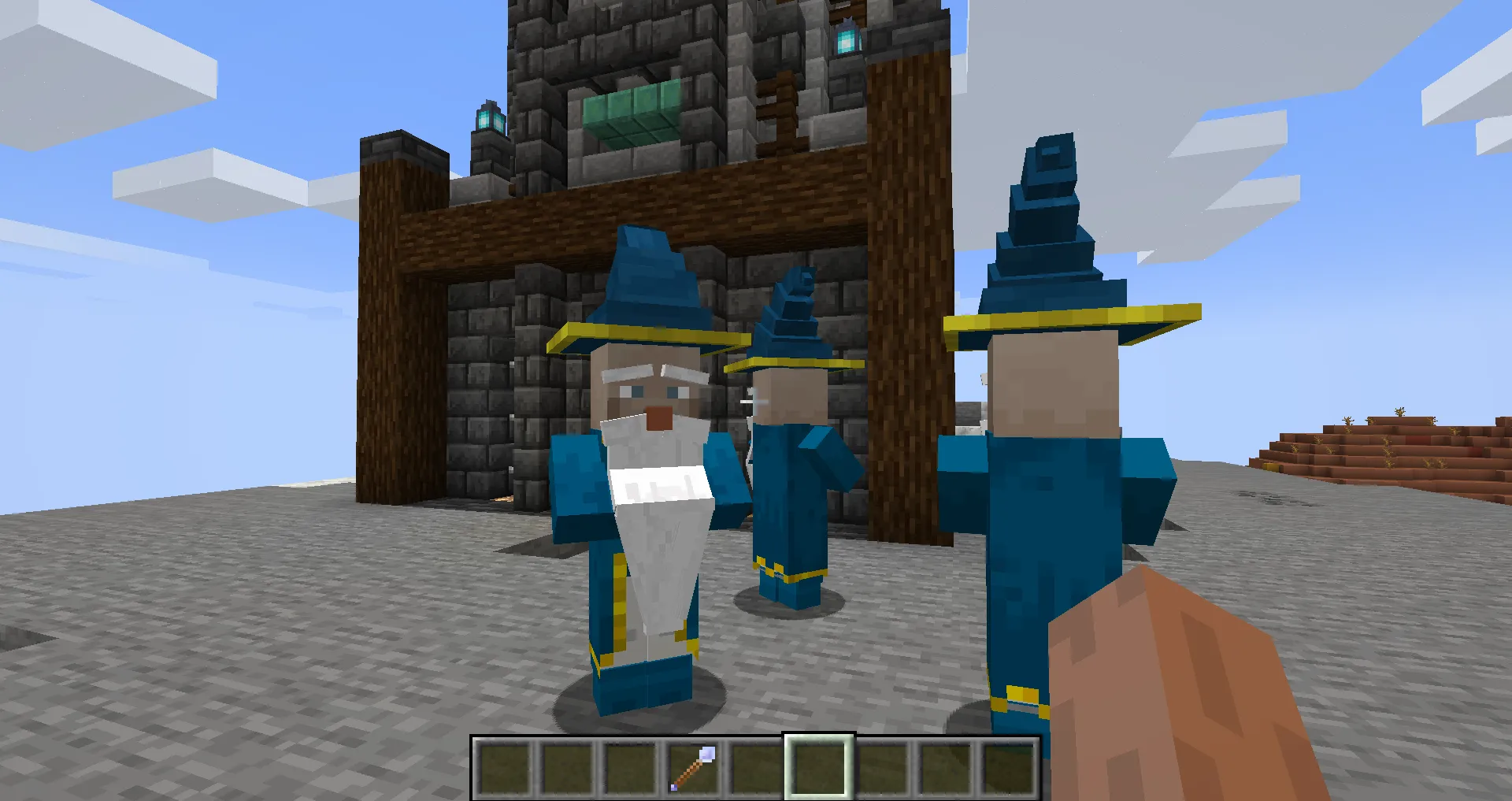 Helpful Wizards (Fabric) — скриншот 1 (Моды, Minecraft)