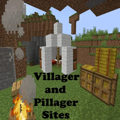 Villager and Pillager Sites, Моды, Minecraft