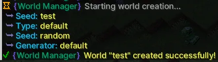 Easy-WorldManager — скриншот 5 (Плагины, Minecraft)