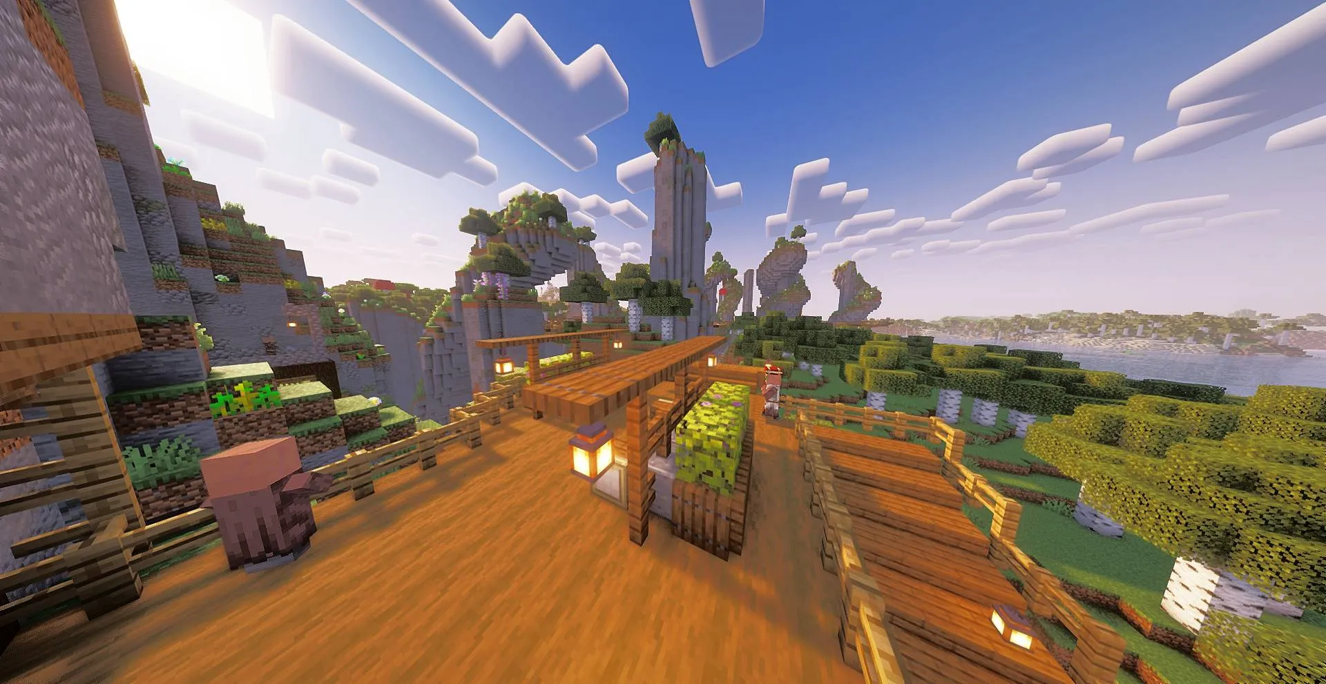 Lios Spiral Tower Villages — скриншот 5 (Моды, Minecraft)