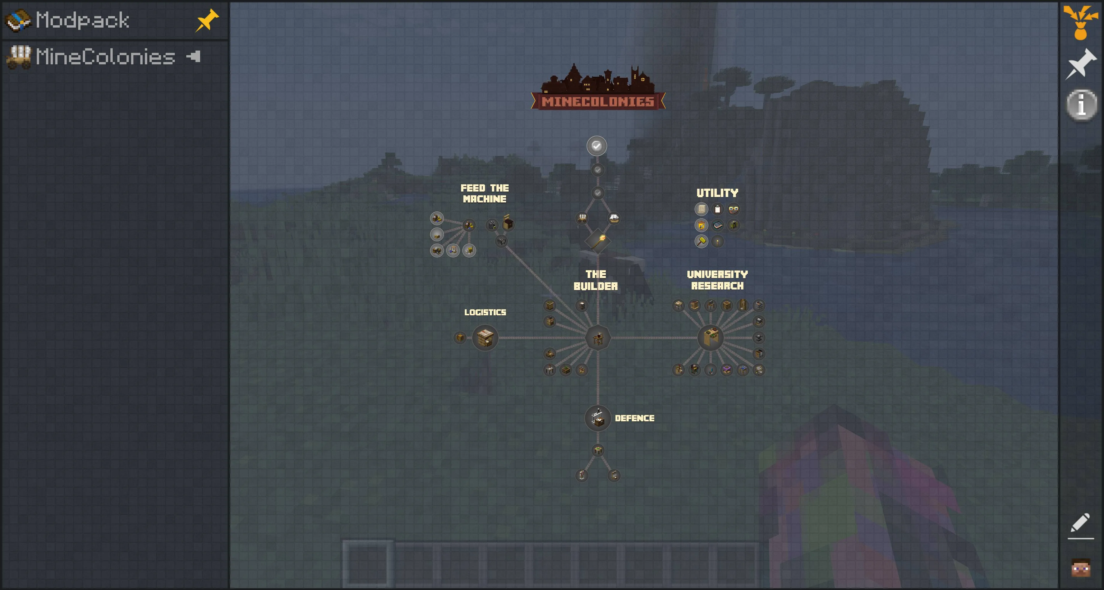 Minecolonies Questline, Моды, Minecraft