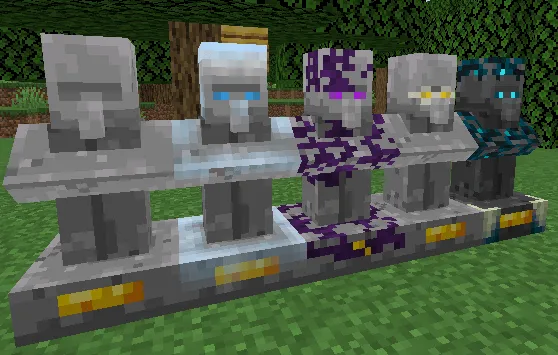 Evomut: Statue Skills, Моды, Minecraft