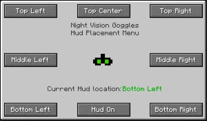 Hardcore Night Vision Goggles — скриншот 6 (Моды, Minecraft)