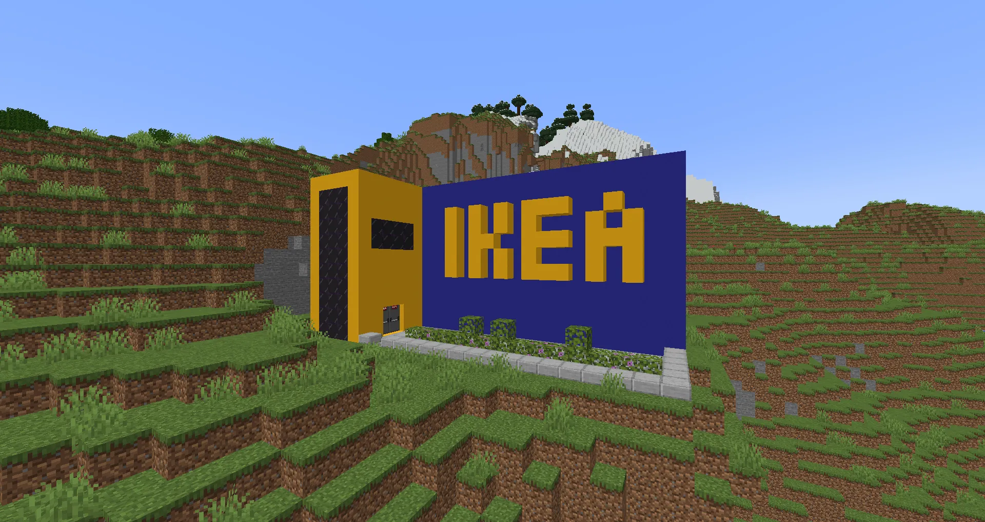 SCP-3008, The Infinite Ikea — скриншот 3 (Моды, Minecraft)