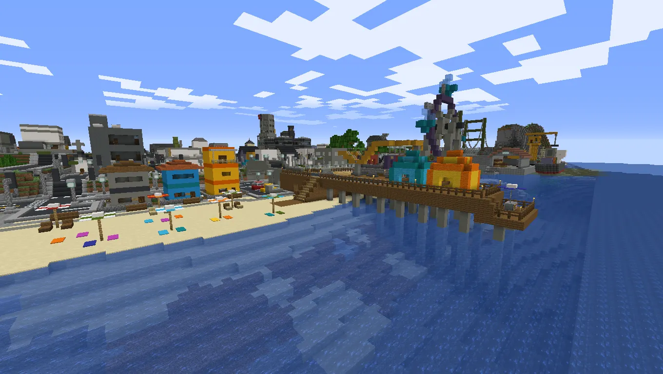 SOUTHWEST [California and Nevada], Карты, Minecraft