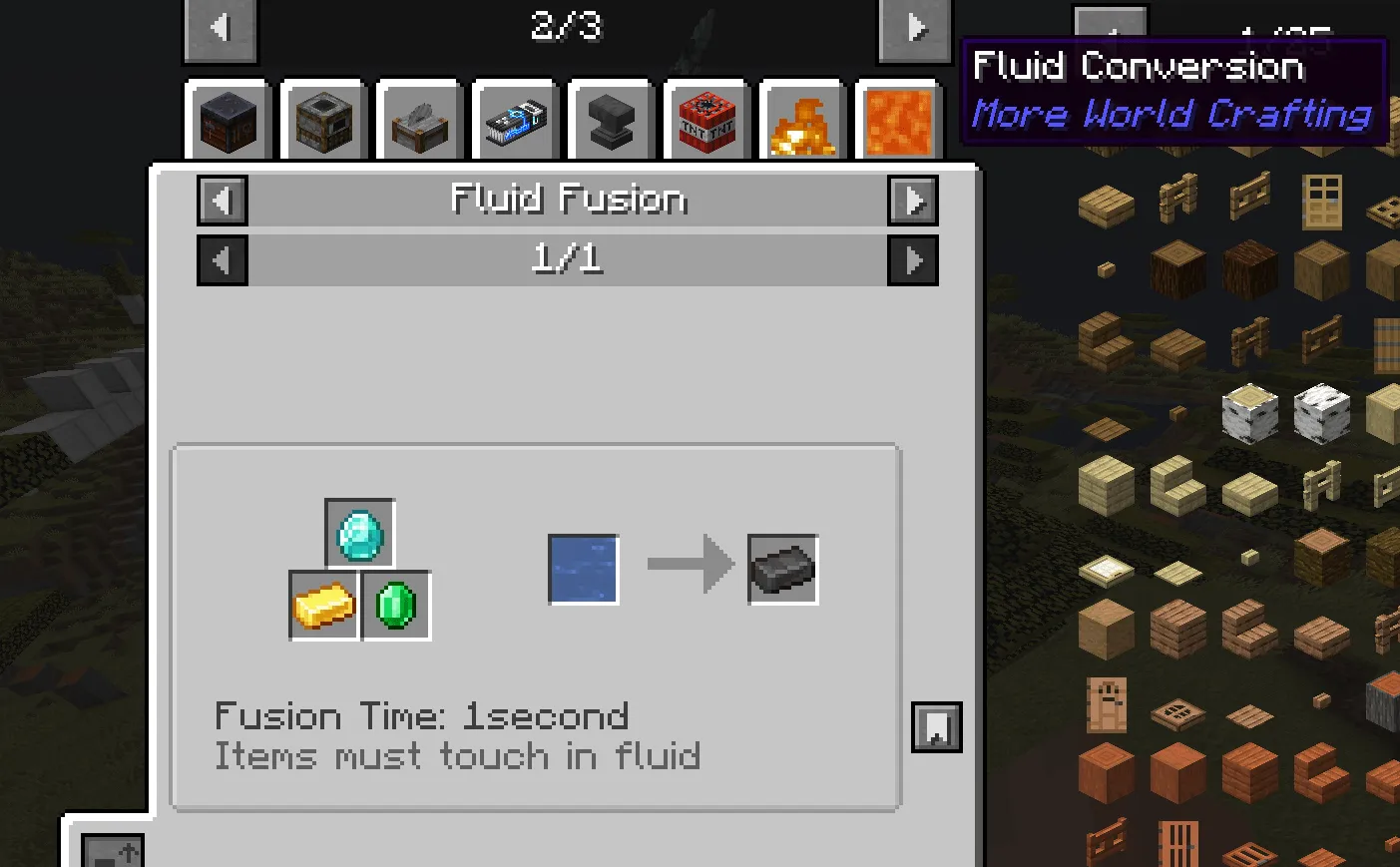 More World Crafting — скриншот 1 (Моды, Minecraft)