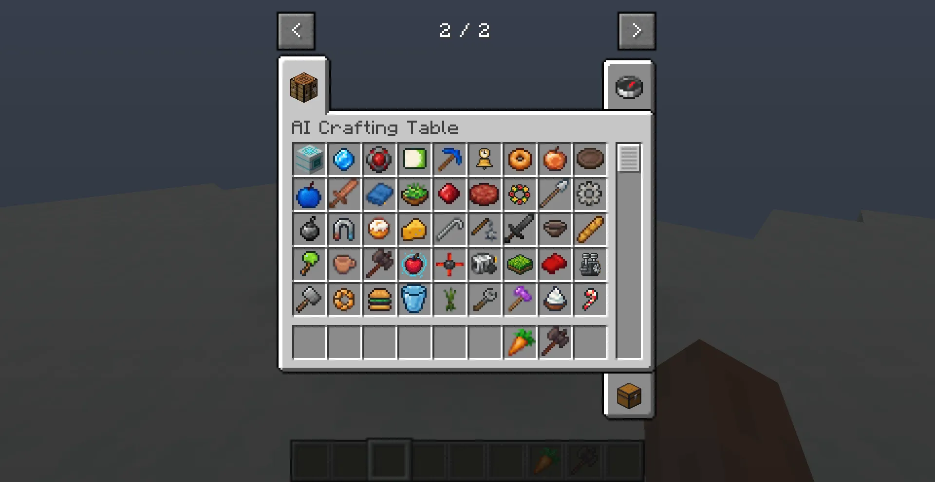 AICraftingTable — скриншот 3 (Моды, Minecraft)