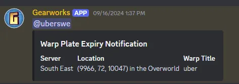 Create: Discord Notifications, Моды, Minecraft