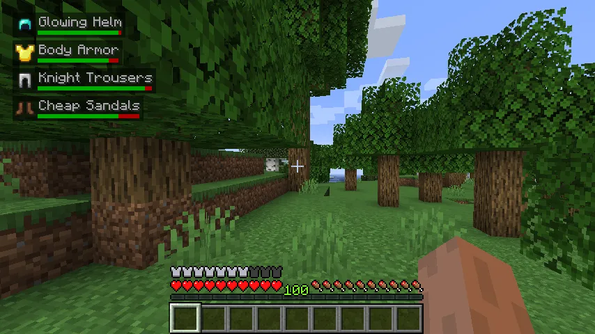Armor Item Overlay — скриншот 4 (Моды, Minecraft)