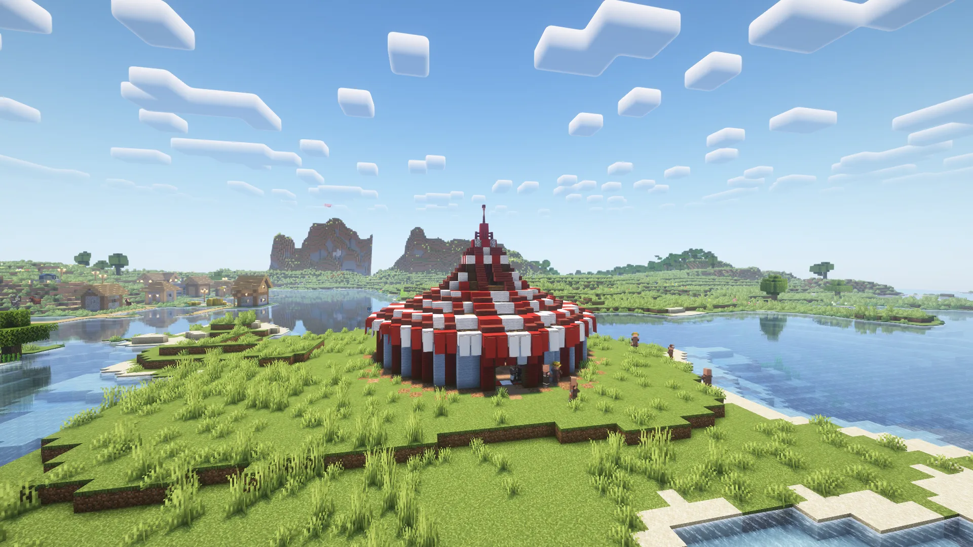 Villager Circus Tent, Моды, Minecraft