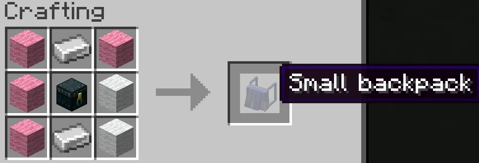 Everything bag, Моды, Minecraft