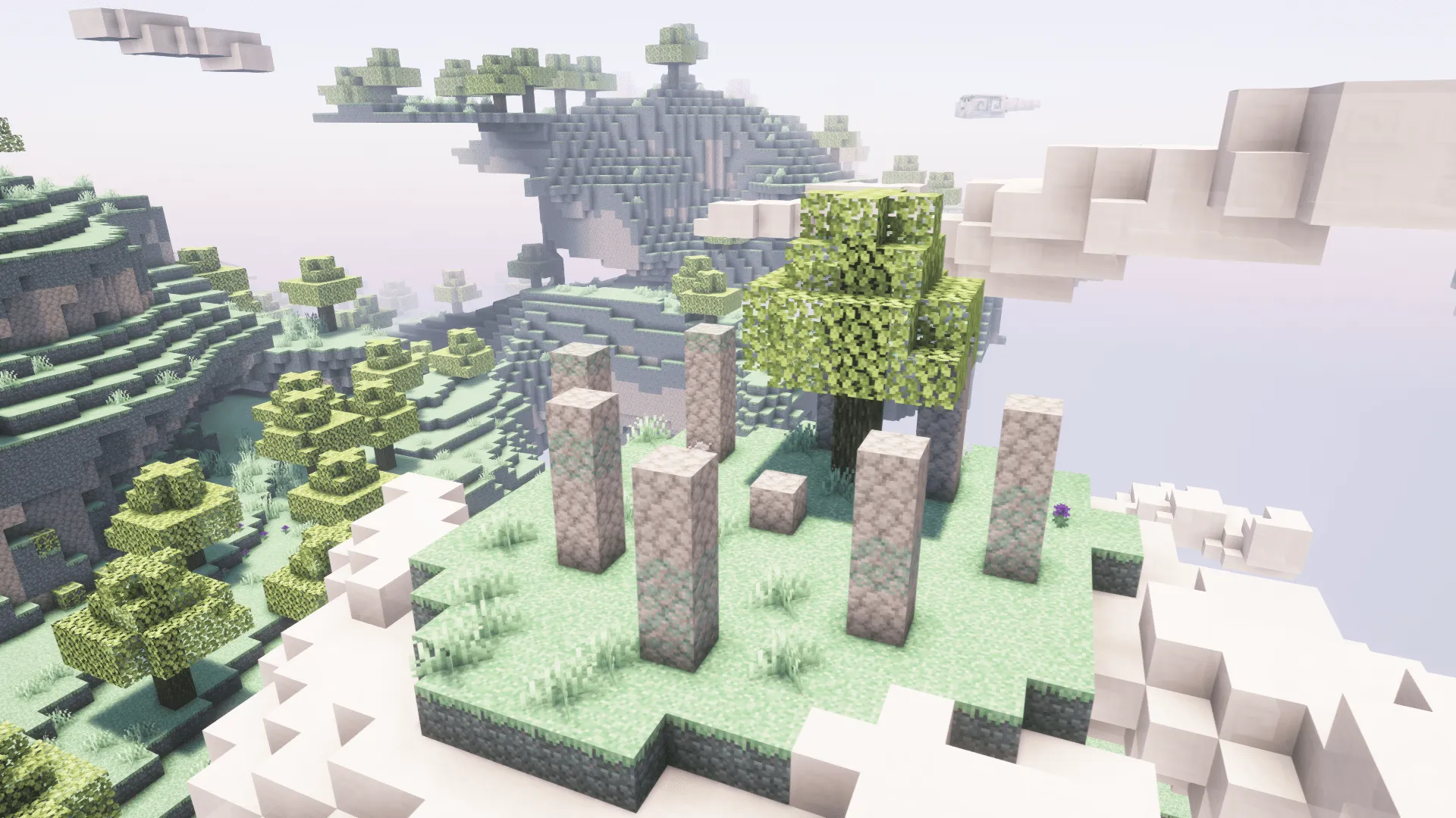 Explore Ruins: The Aether - Dungeons & Structures, Моды, Minecraft