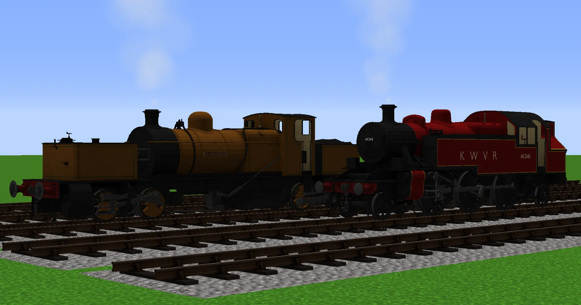 Harry's British Locomotives: Industrials, Shunters & More, Текстуры, Minecraft