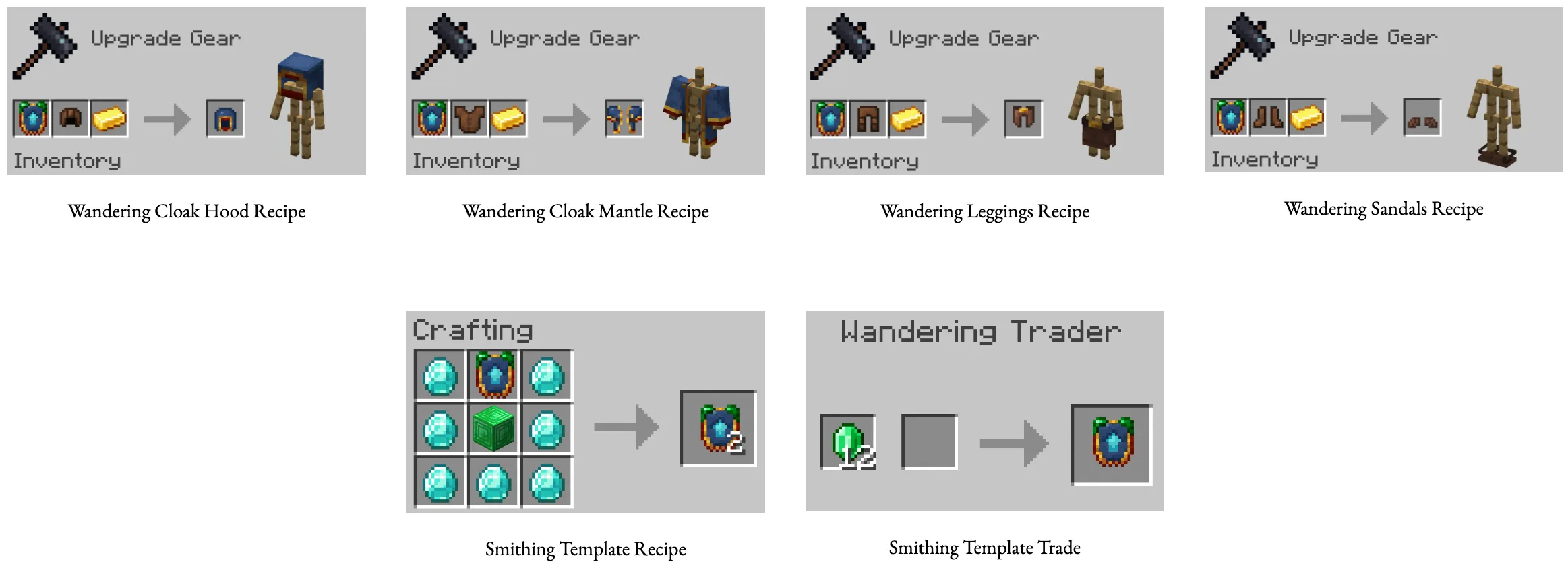 Wandering Cloak — скриншот 1 (Моды, Minecraft)