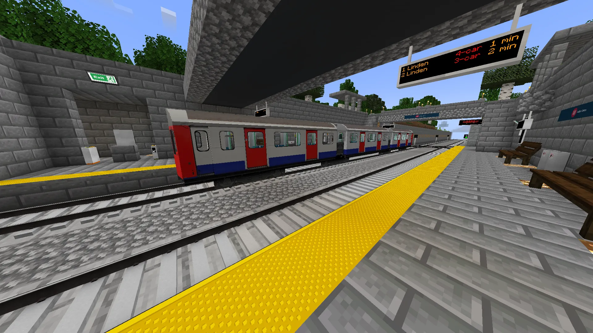 Raven's MTR Build Server — скриншот 2 (Модпаки, Minecraft)