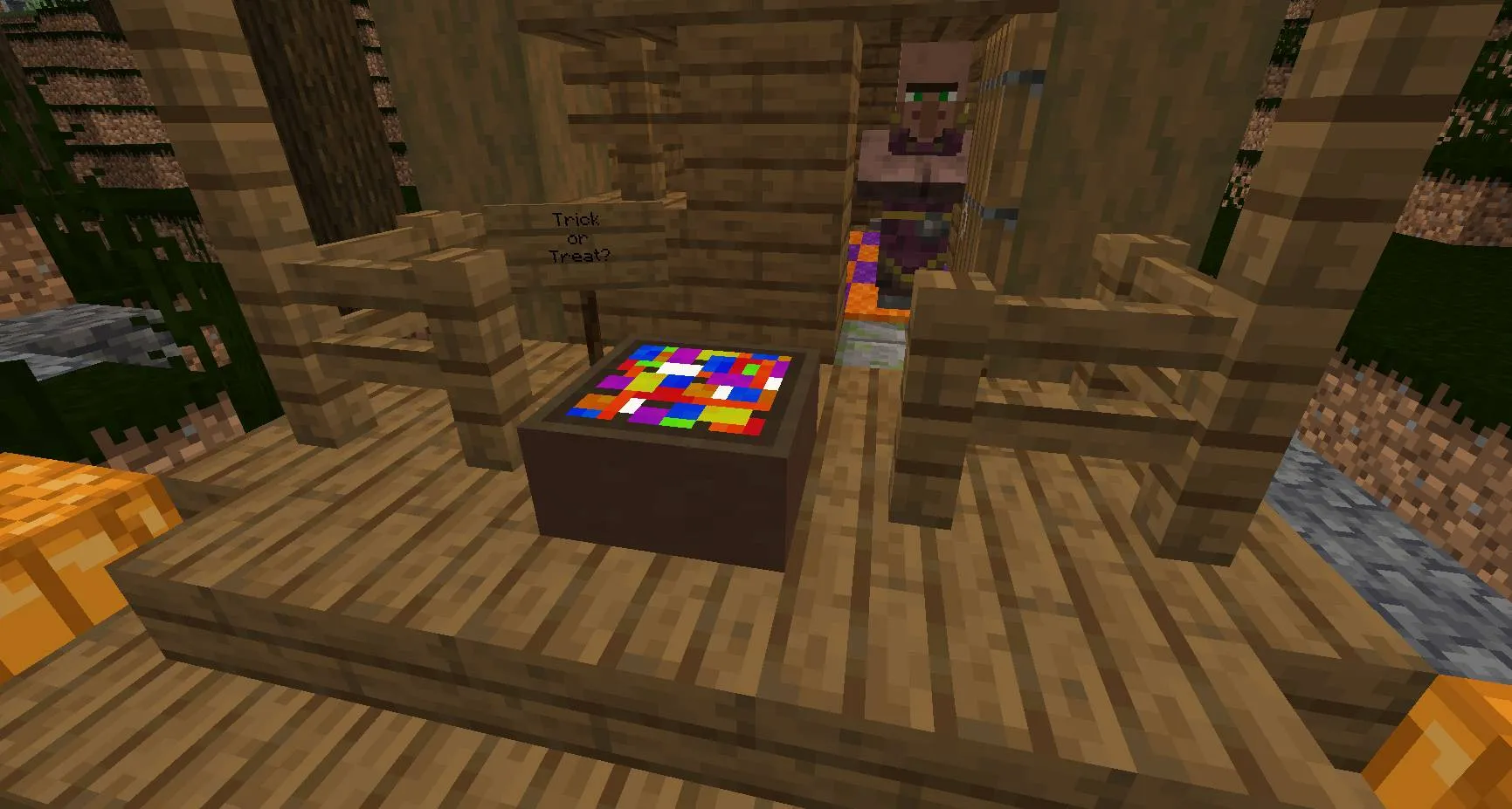 Halloween Biome - Trick or treat! — скриншот 2 (Моды, Minecraft)