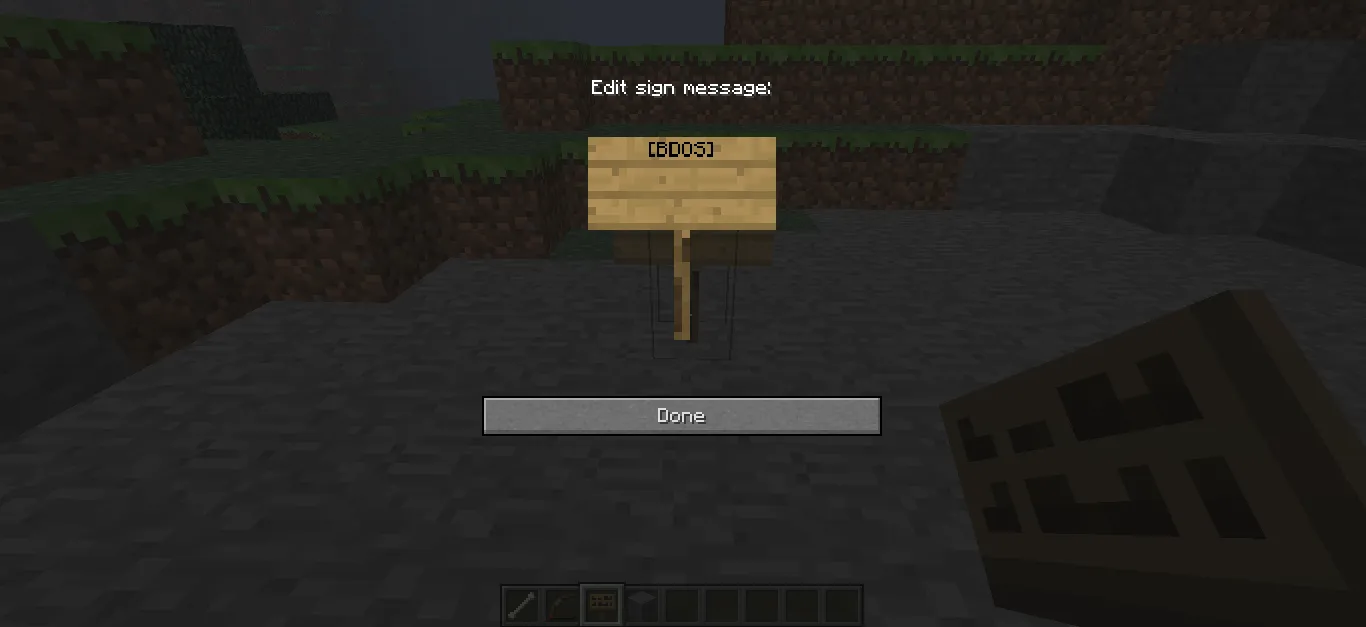 BDOnlineSigns, Плагины, Minecraft
