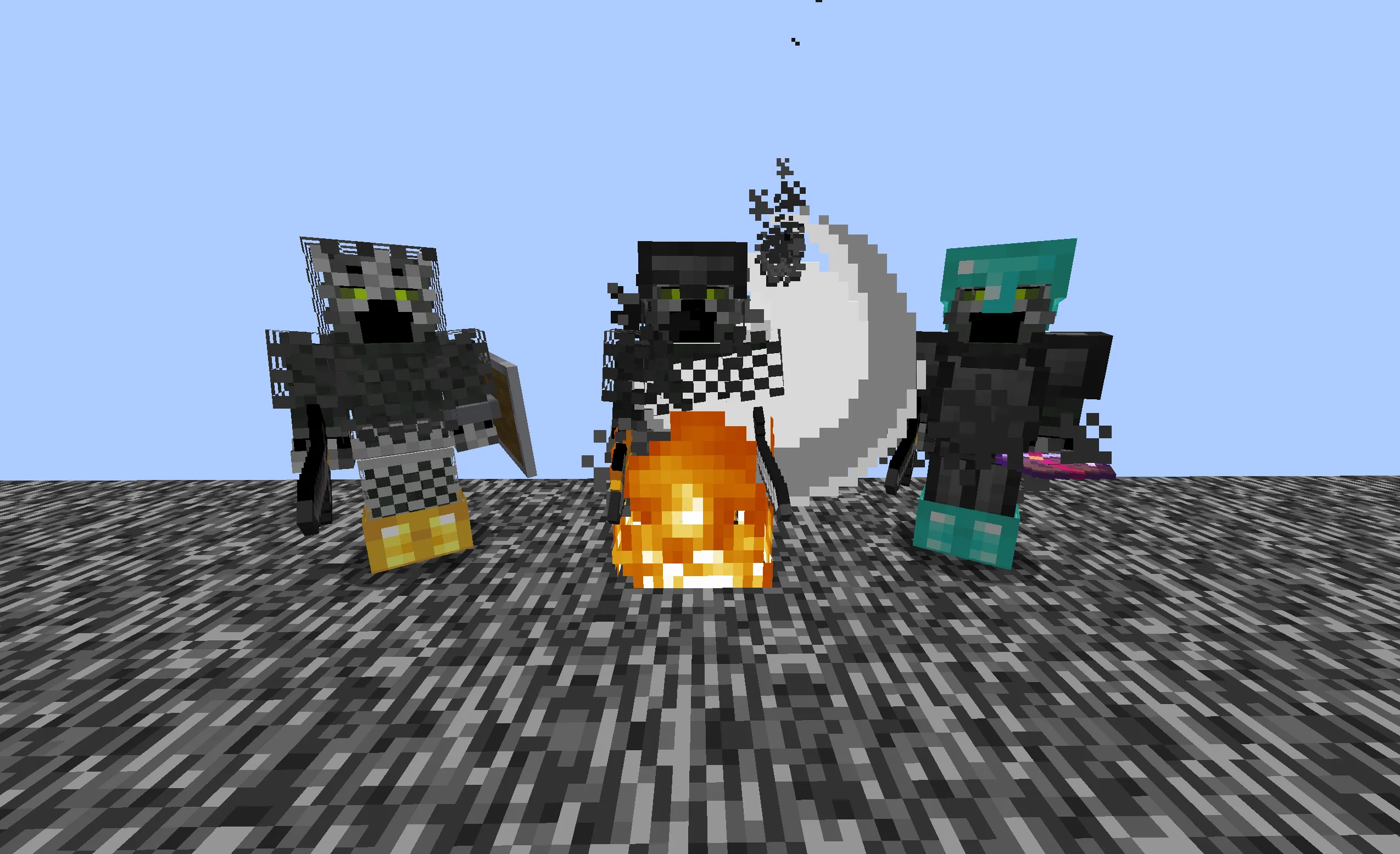 Horizon's Mobs (Warriors), Моды, Minecraft