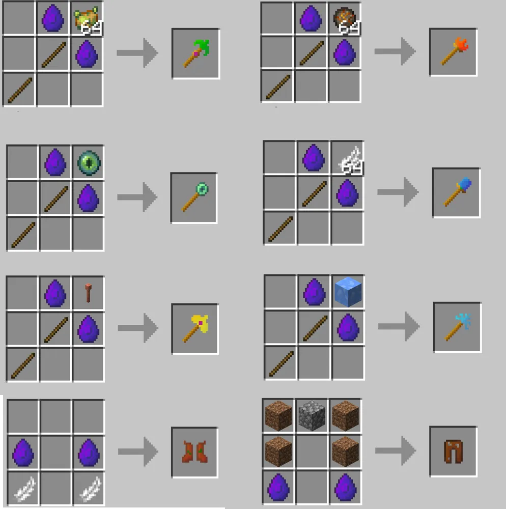 Emily's Magic, Моды, Minecraft